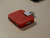 4-fach HUB USB 2.0 Farbe Rot