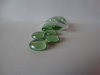 Muggelsteine Glassteine Glasnuggets Farbe Lime 16-20mm