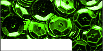 Meyco Pailletten Farbe Grün metallic 1400 Stück auf SB_Karte