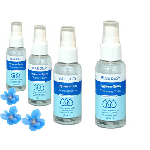 Handdesinfektionsmittel "Blue Desy" 50 ml Sprühflasche Hygienespray